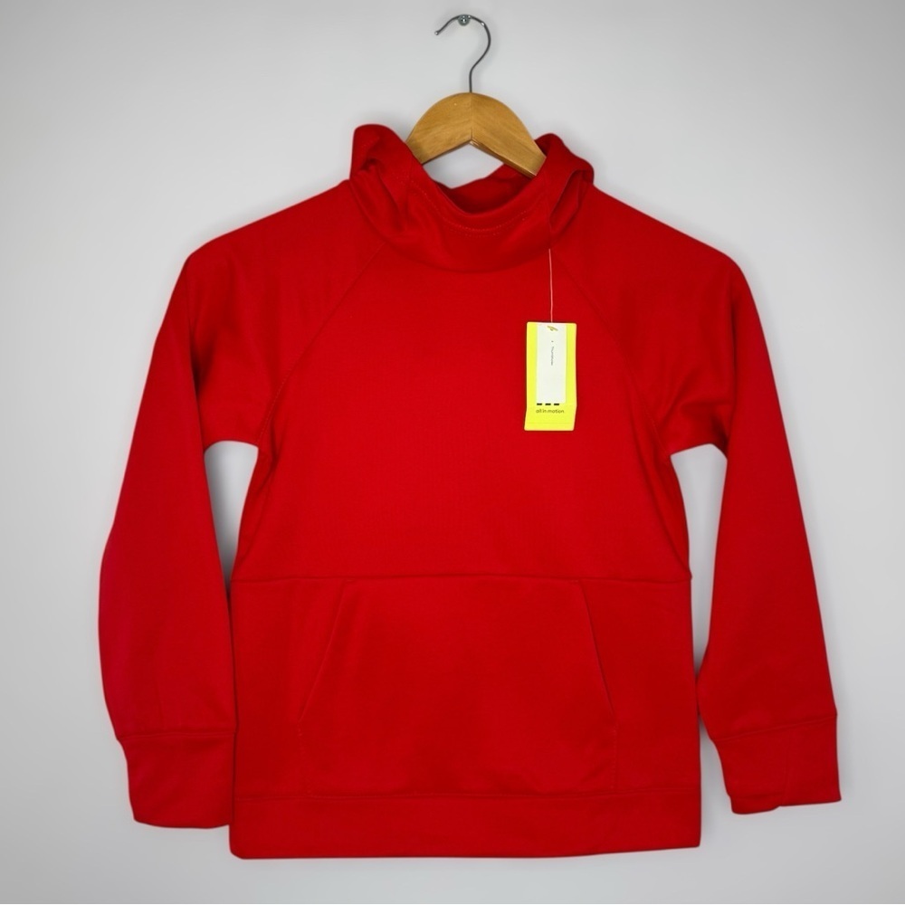New All In Motion Tech Fleece Hoodie in Red Size (M) 8
